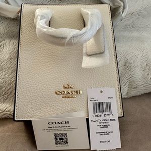 Coach crossbody tote